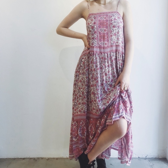 jasmine strappy maxi dress